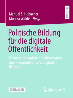 cover image of Politische Bildung für die digitale Öffentlichkeit